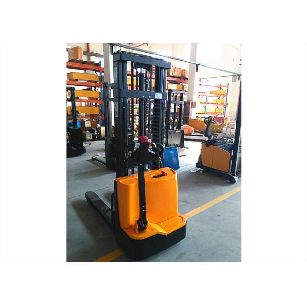 1.5 Ton Electric Ride On Pallet Stacker With Curtis Controller And High Strength Steel