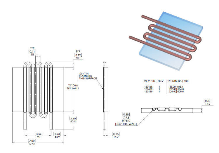 Liquid Cooled Heat Sink