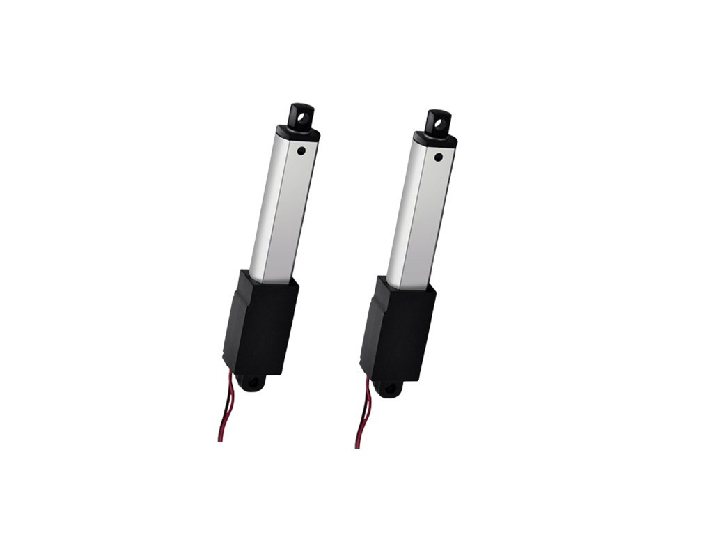 24V DC Miniature Linear Actuator 20KG IP54 0.4" ~ 12" Customizable