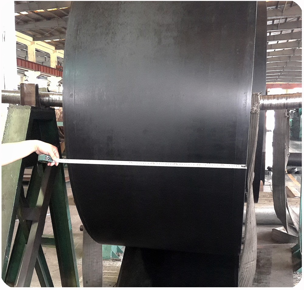 Lower Cover Thickness 0-4.5 Abrasion Resistant Polyester Fabric Rubber Conveyer Belt
