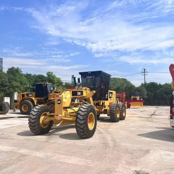 Trustworthy Used 120H Motor Grader 2025 Model Origin Cater C7.1 Engine in Good Condition for Sale with Low Price