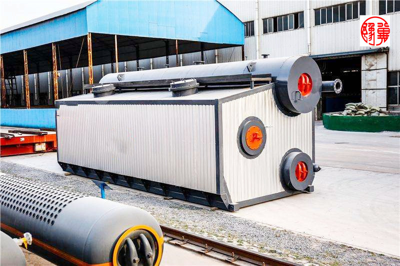 Horizontal Gas Fired Hot Water Boiler Furnace Double Drum For Eps Machine
