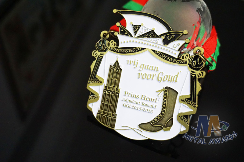 Personalised Enamel Medals Gifts Items For Decoration 2D Design Eco Friendly
