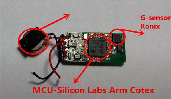 China Market of Electronic Smart Bluetooth Wristband Pedometer