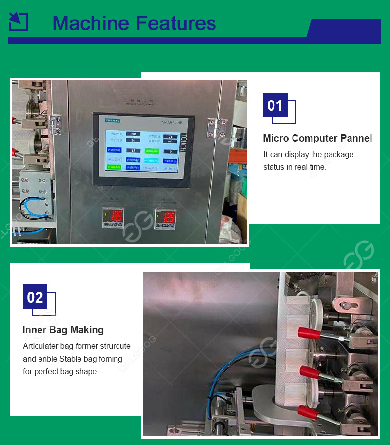 Drip coffee packing machine