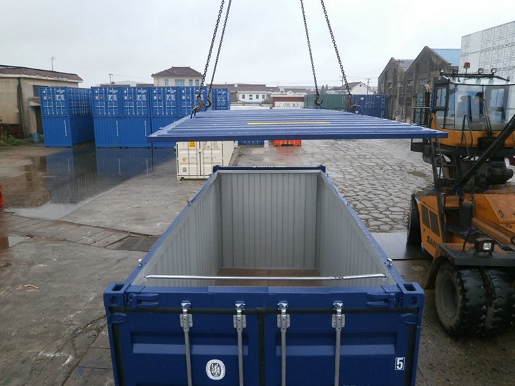 20ft Open Top Shipping Container with Steel Material Condition and 5898x2352x2393 mm Internal Dimensions