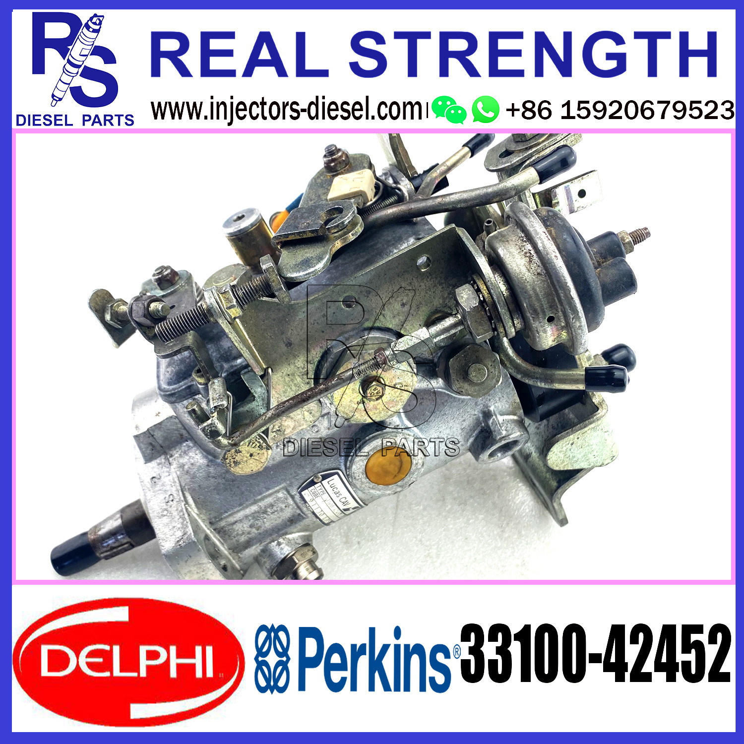 Diesel Fuel Injector Pump assembly 33100-42452 For Lucas DIESEL