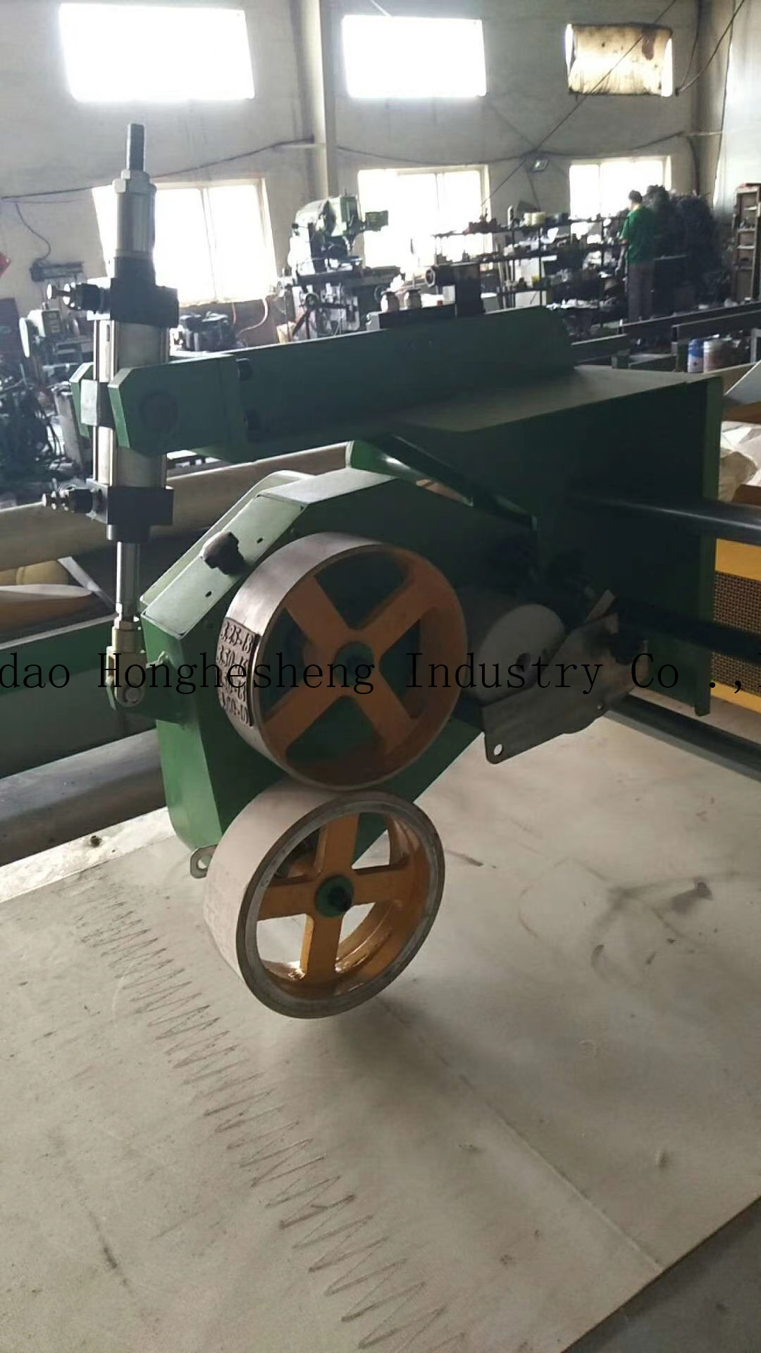 420mm Width Tyre Tube Making Machine Motorcycle Inner Tube Cooling Cutting Line