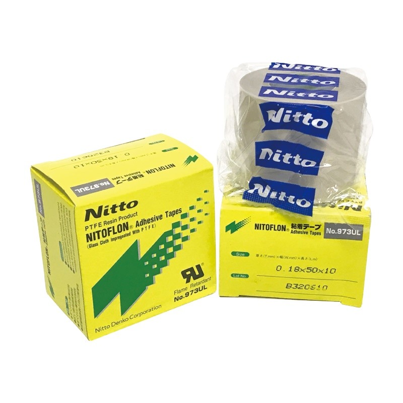 Nitto Heat Resistant Tape NO.973UL T0.18mm X W15/19/25/50/300mm