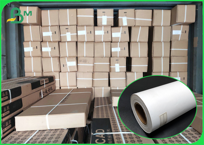 24inch 36inch CAD Inkjet Printing Paper 80gsm White Engineering Drawing Paper