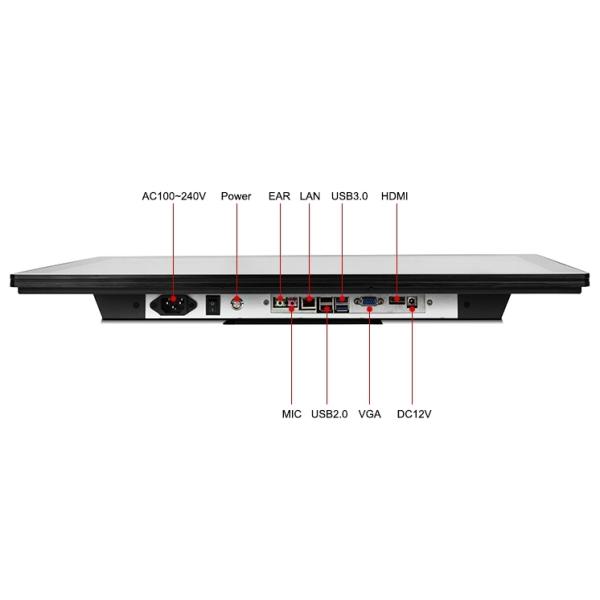 15.6" All-In-One Computers Wall Mounted Panel Pc Industrial Control Panel Touchscreen All-In-One Computers