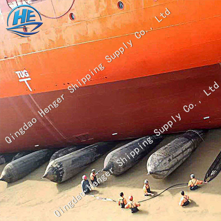 Standard Quality Ship Launching Airbags Boat Rubber Airbag For Docking
