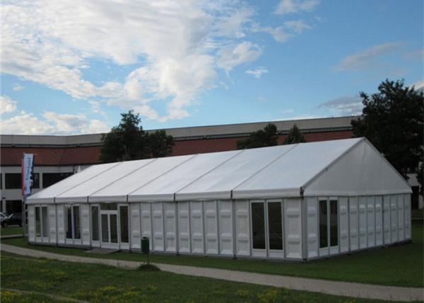 Quality Rust Proof Large Outdoor Party Tents , Self Cleaning Ability Tents For Outside Events for sale