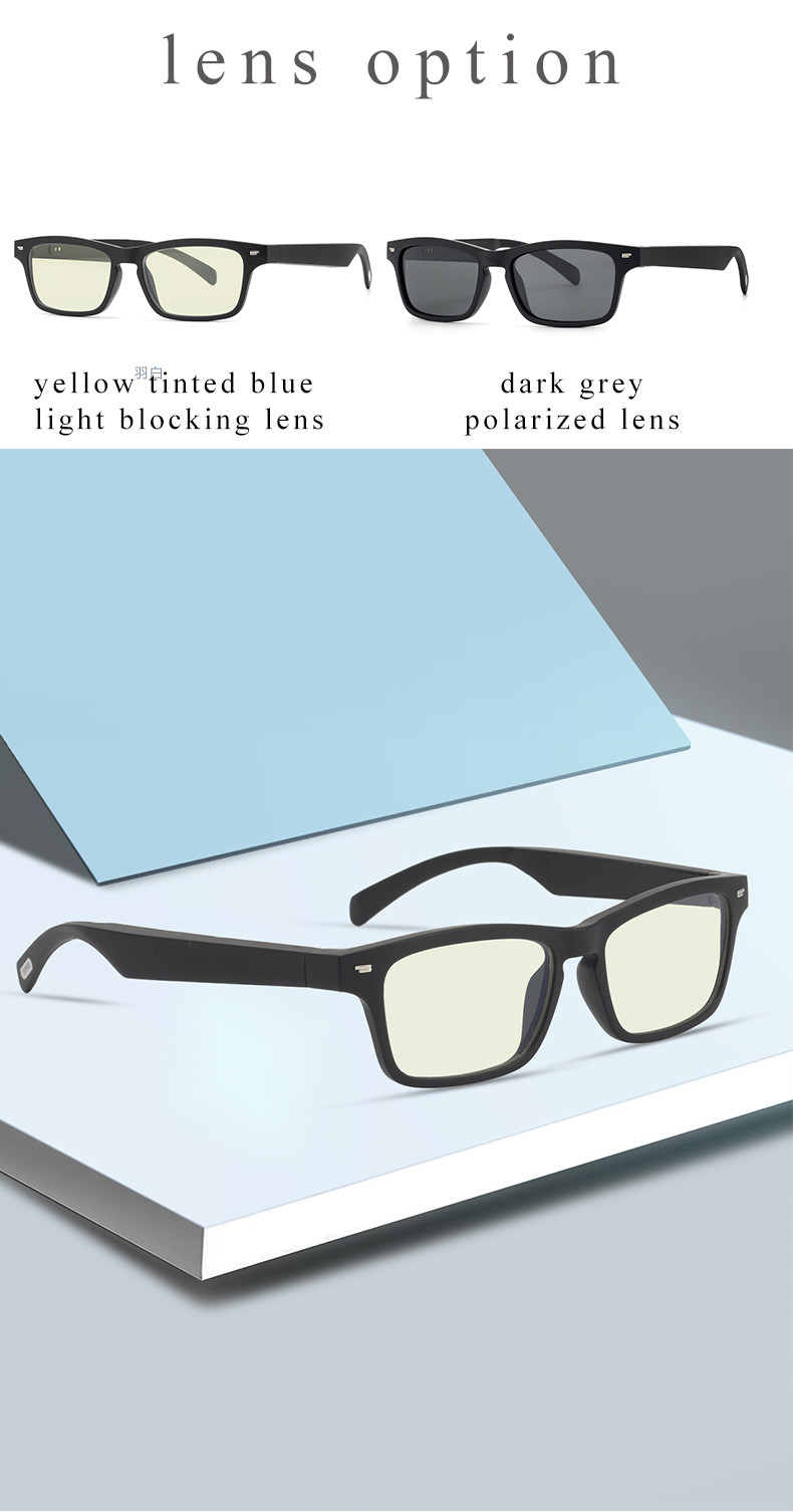 KY01 Anti-Blue Light And Sun Film Smart Glasses Glass Answer The Phone Customized Language AI Glass