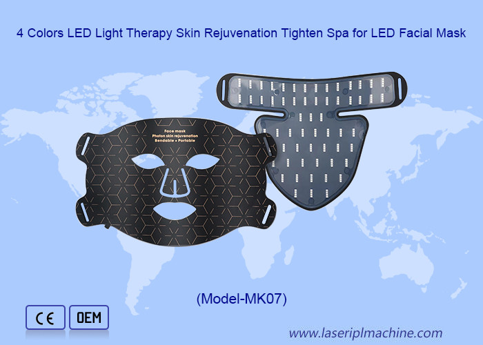 Home Use 660nm Led light Silicone Acne Treatment Skin Care Led Facial Mask