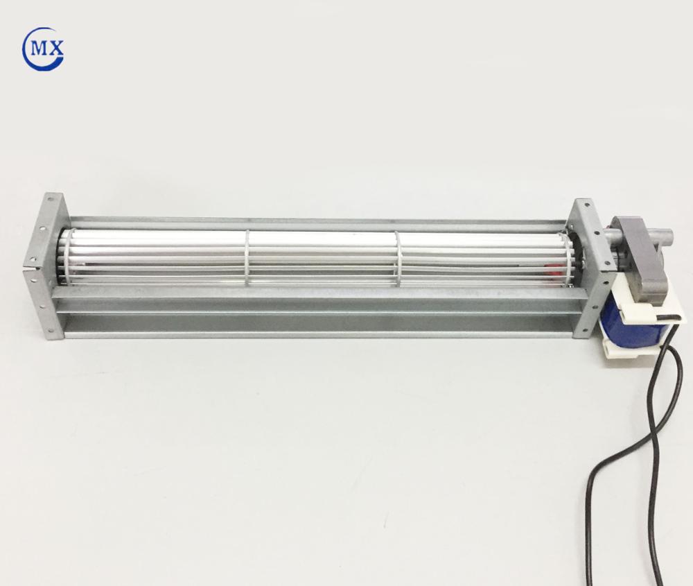 Elevator And Refrigerator Fridge Cooling Fan , AC Cross Flow Fan Radial Brushless Motor