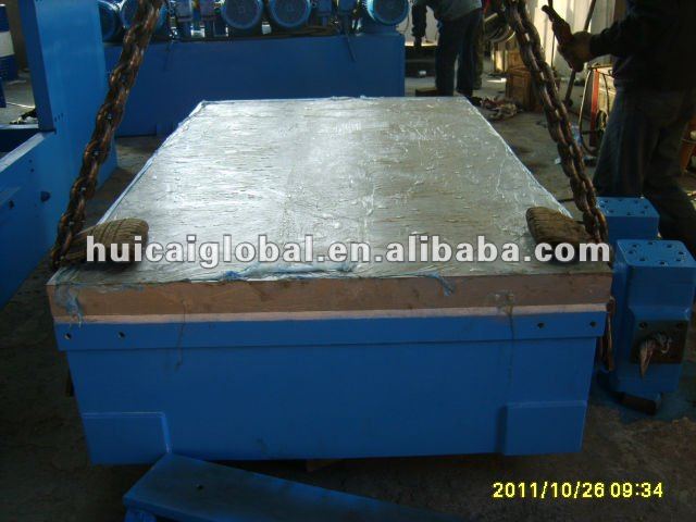 3.13 Plate Pressure Eva Rubber Slippers Making Machine by with 2.2KW Main Motor Power