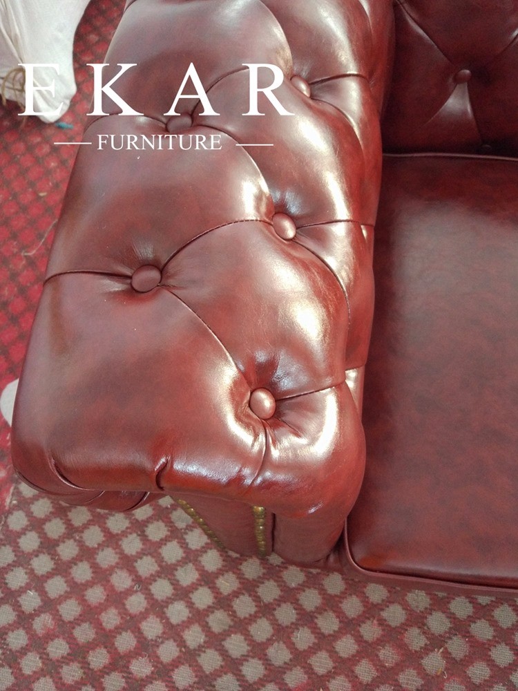 Fashionable Simple Modern Sectional Sofa guangdong shenzhen Corner Leather Sofa