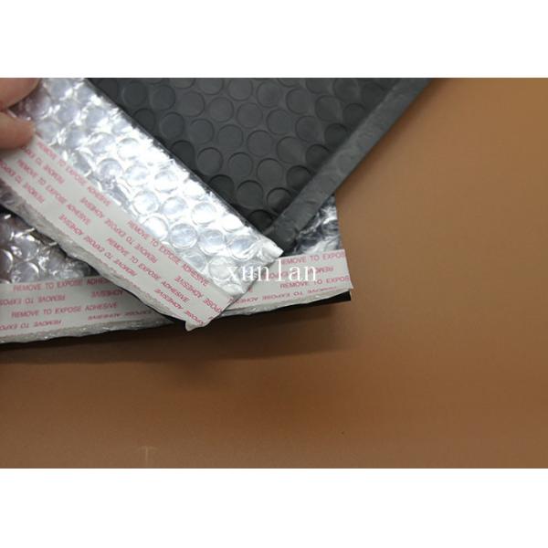 Tear Resistant Metallic Bubble Envelopes Any Size Offset Printing Black
