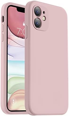 Compatible with iPhone 11 Case, Upgraded Liquid Silicone with [Square Edges] [Soft Anti-Scratch Microfiber Lining]