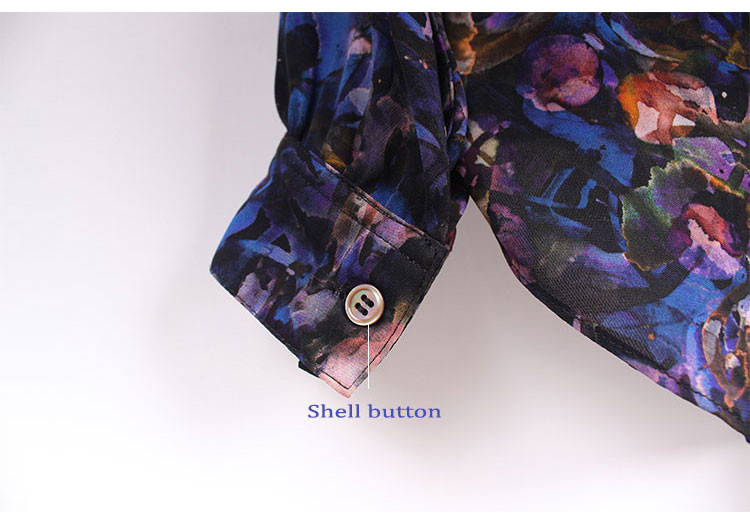 Drapery Viscose Georgette Women Printed Blouse