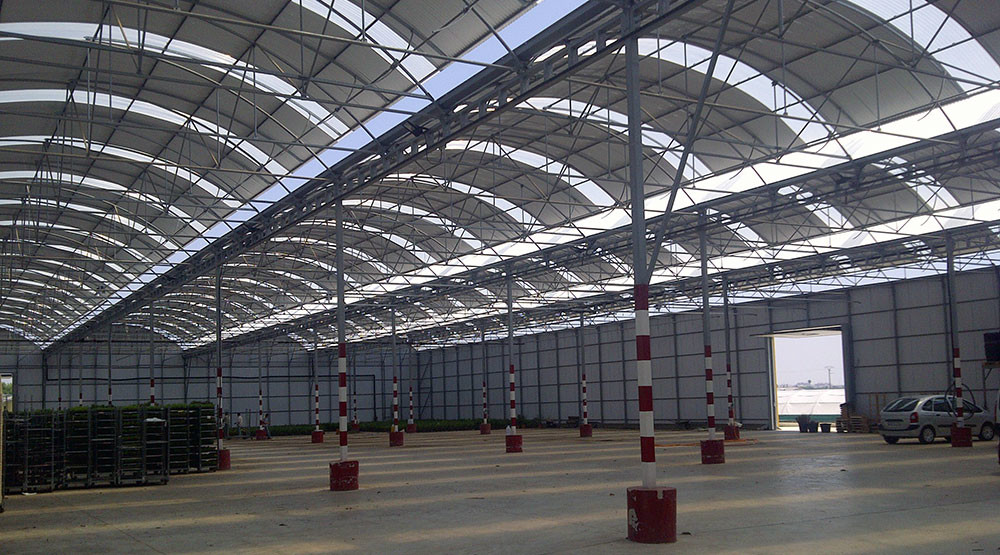 Prefab Q235 Q345 CZ Purlin Warehouse Steel Structure