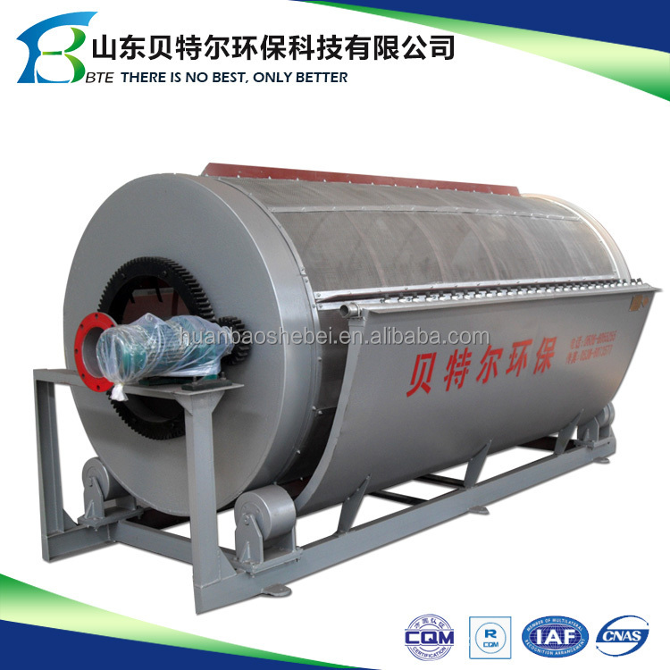 Rotary Drum Filter for Fish Farm Water Treatment System 50-500 CBM/h Different Models