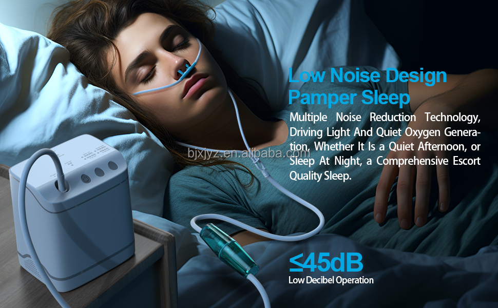 Portable and Noise 45DB A Oxygen Concentrator Health Care Function for Your Health