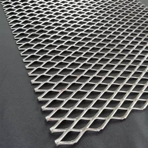 4mm 5mm Carbon Steel Expanded Metal Mesh Steel Plate Netting For Walkway Platform