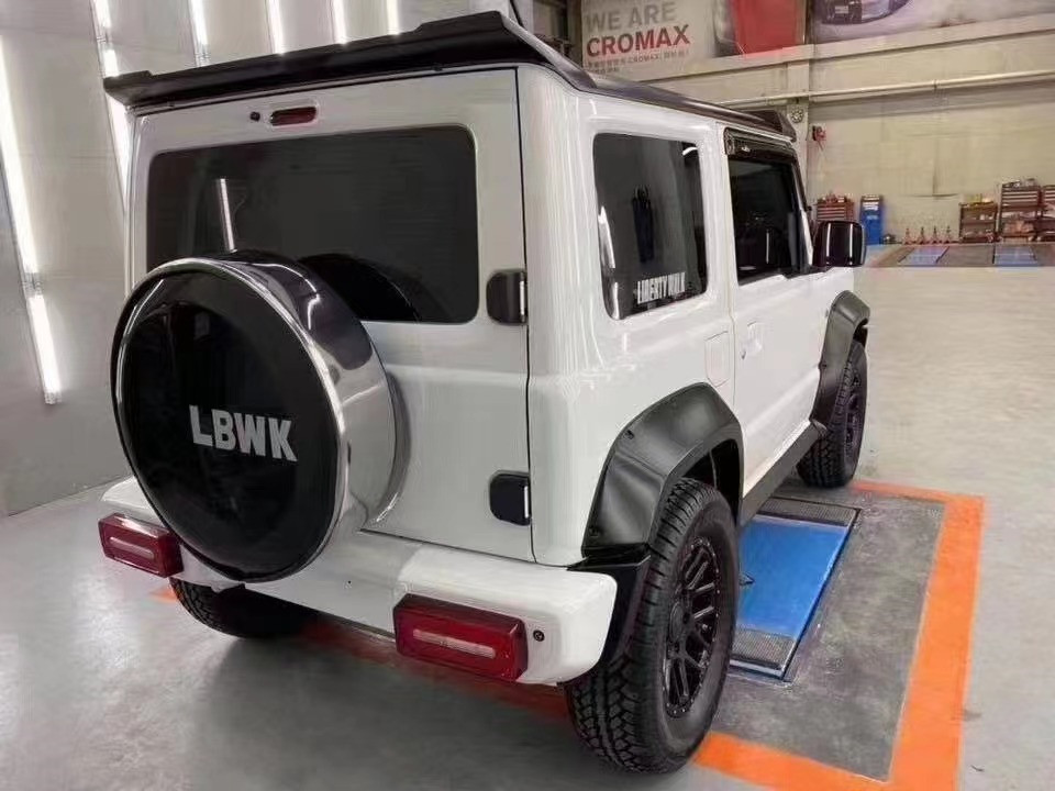 The New Product JIMNY Body Kit JIMNY Upgraded LB Style Front and Rear Bumper Wide Bodyki