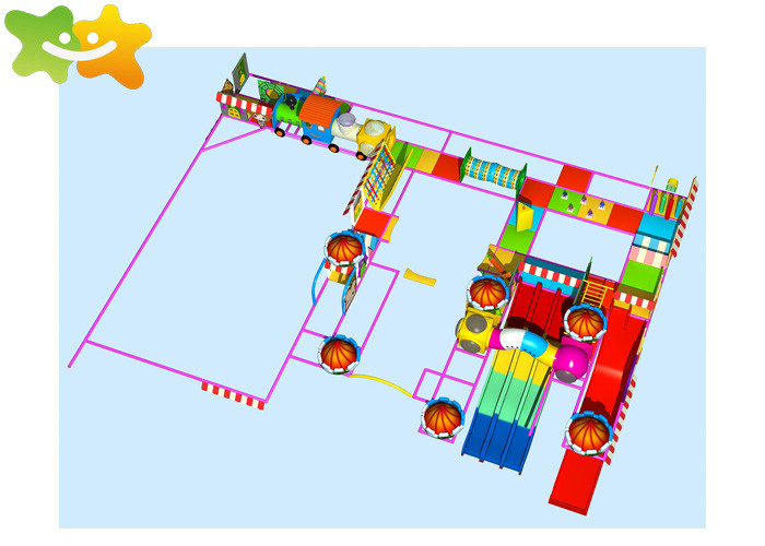 Ball Pool Commercial Children'S Indoor Play Equipment 560m² Adventure Play Zone
