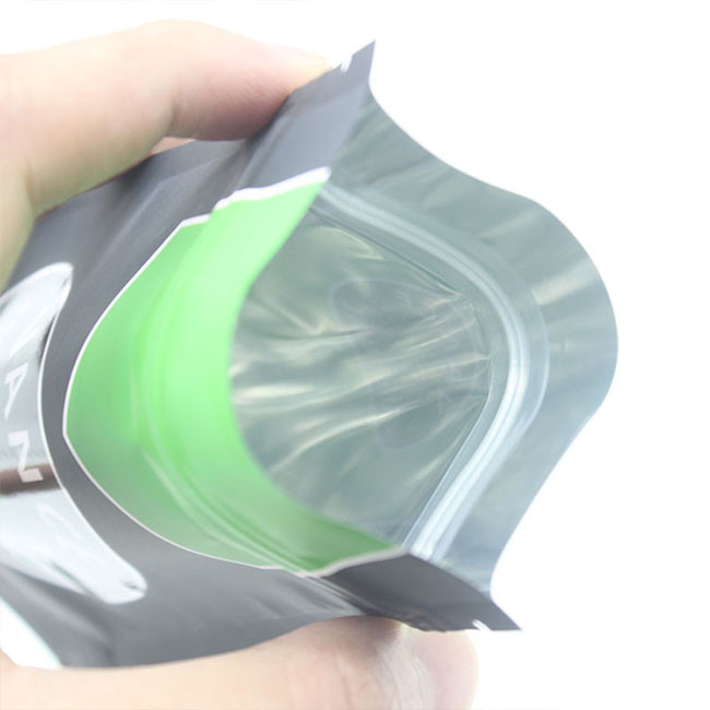 Eco Friendly Coffee Packaging Pouch High Barrier Stand Up Zipper Pouch With Foil Lined