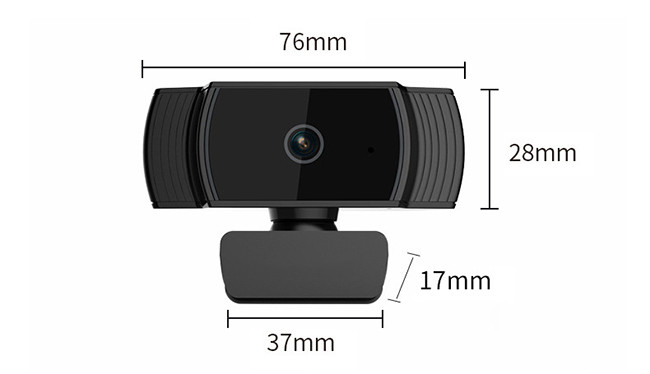 HD 1080P USB PC Web Cameras Autofocus With Privacy Cover