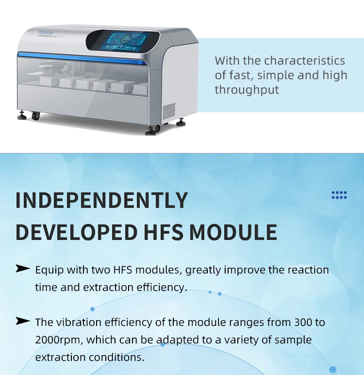 Laboratory Equipment Customized Support for OEM Automatic Nucleic Acid Extractor