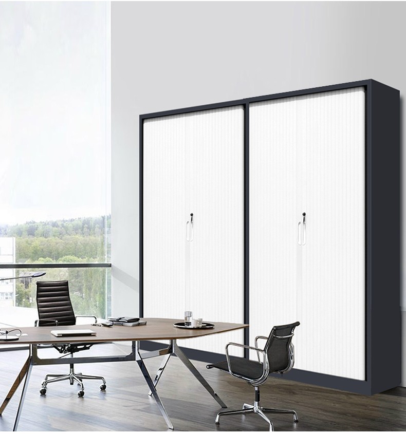 2 Drawer Filing Metal Locker Storage Cabinet Office