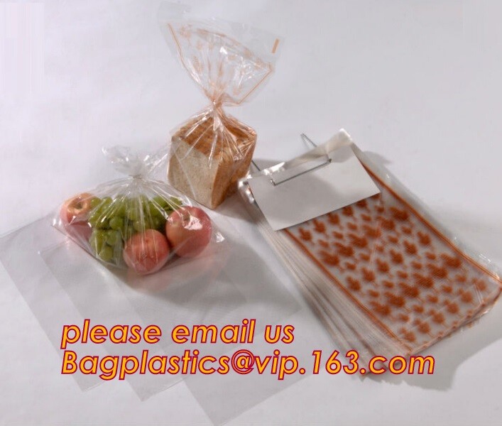 FDA Approved Plain Wicket Bags Bread Micro Perforated Plastic Bag,PE wicket block header bag,bakery bread bag bagease pa