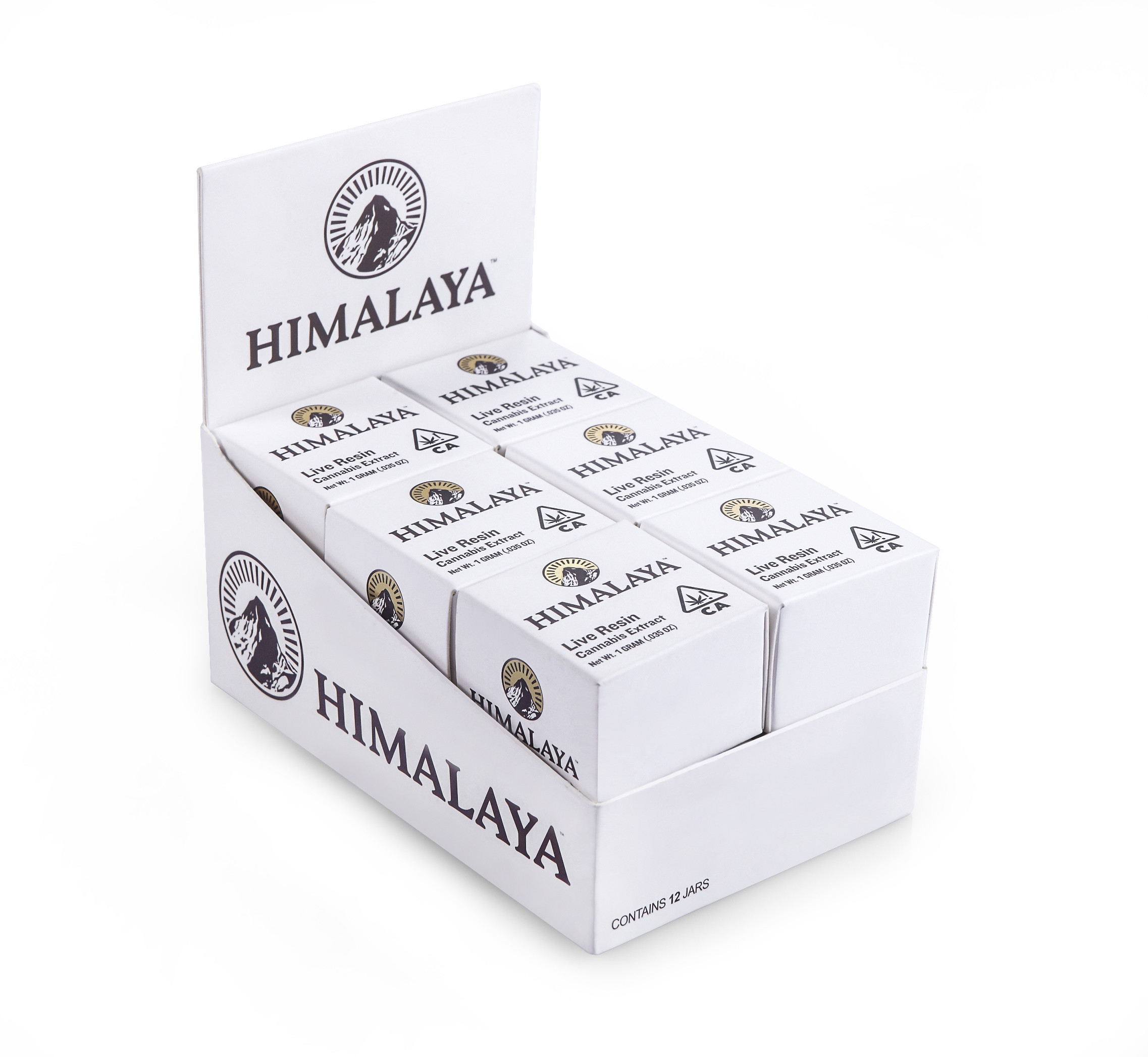 DAB Vape Cartridge package Carton Box Gold Hot Stamping Foiled