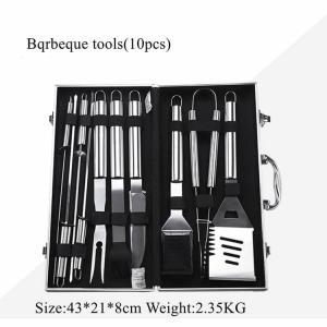 China 360mm BBQ Tools Set 2FT Spatula Barbecue Grilling Accessories Heat Resistance on sale