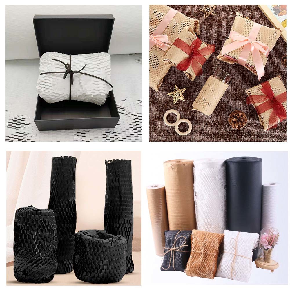 Perforated 80gsm Biodegradable Wrapping Paper For Delivering Moving