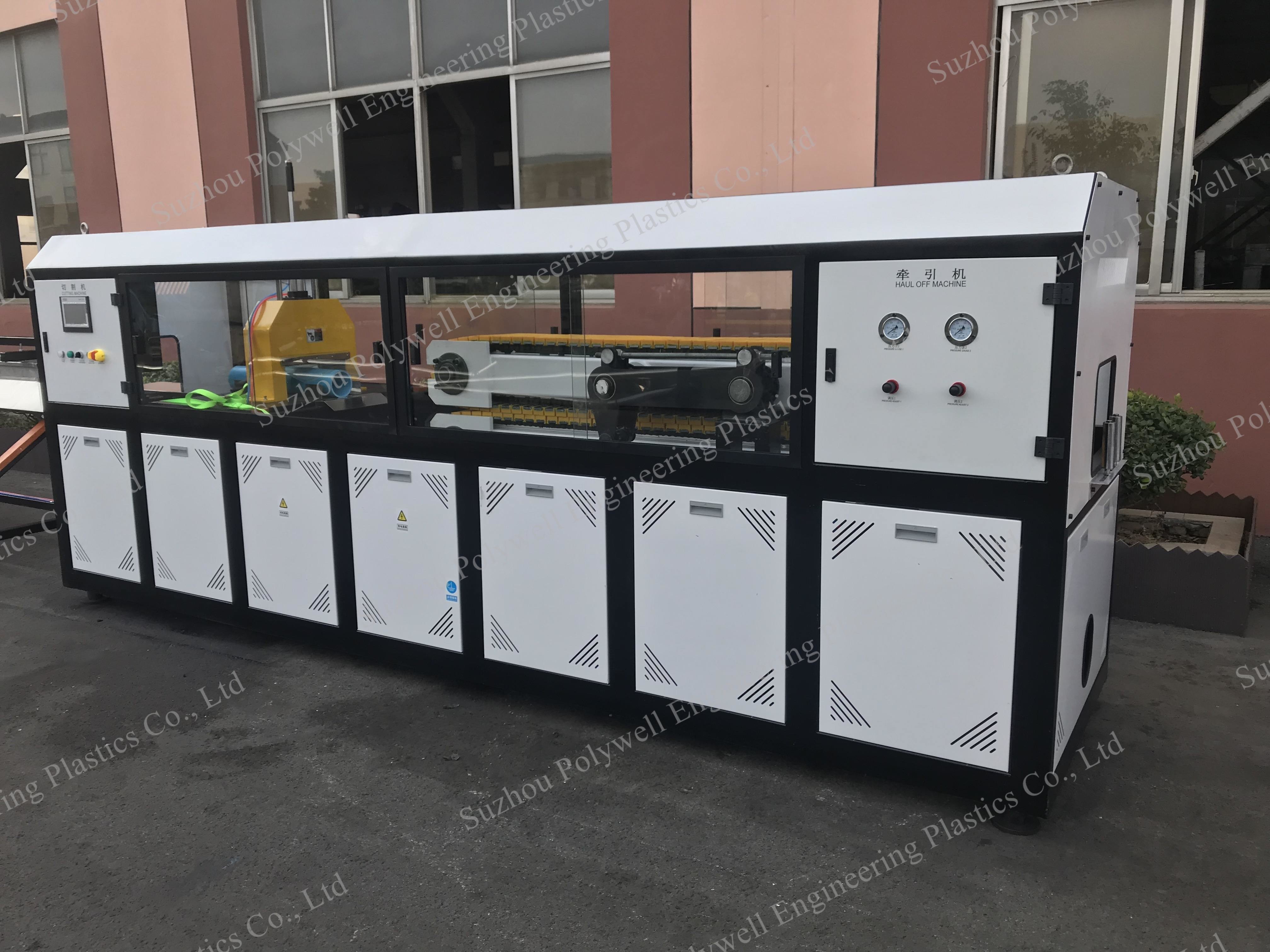 PVC Profile Plastic Frame Production Line For Window And Door PVC Profile Extruder Machine