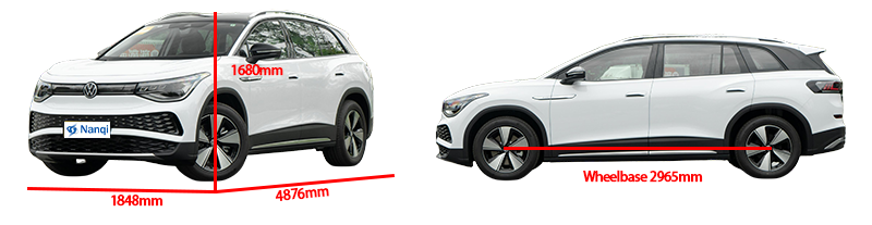 VW ID.6 X Volkswagen 7 Seater SUV 2023 High Performance