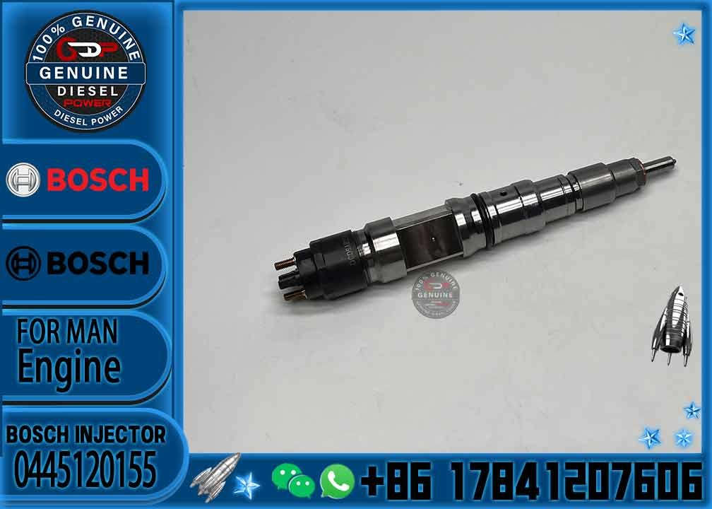 Fuel Injectors 0445120155 0445120154 0 445 120 155 Common Rail Injector 0445120100 for MAN engines