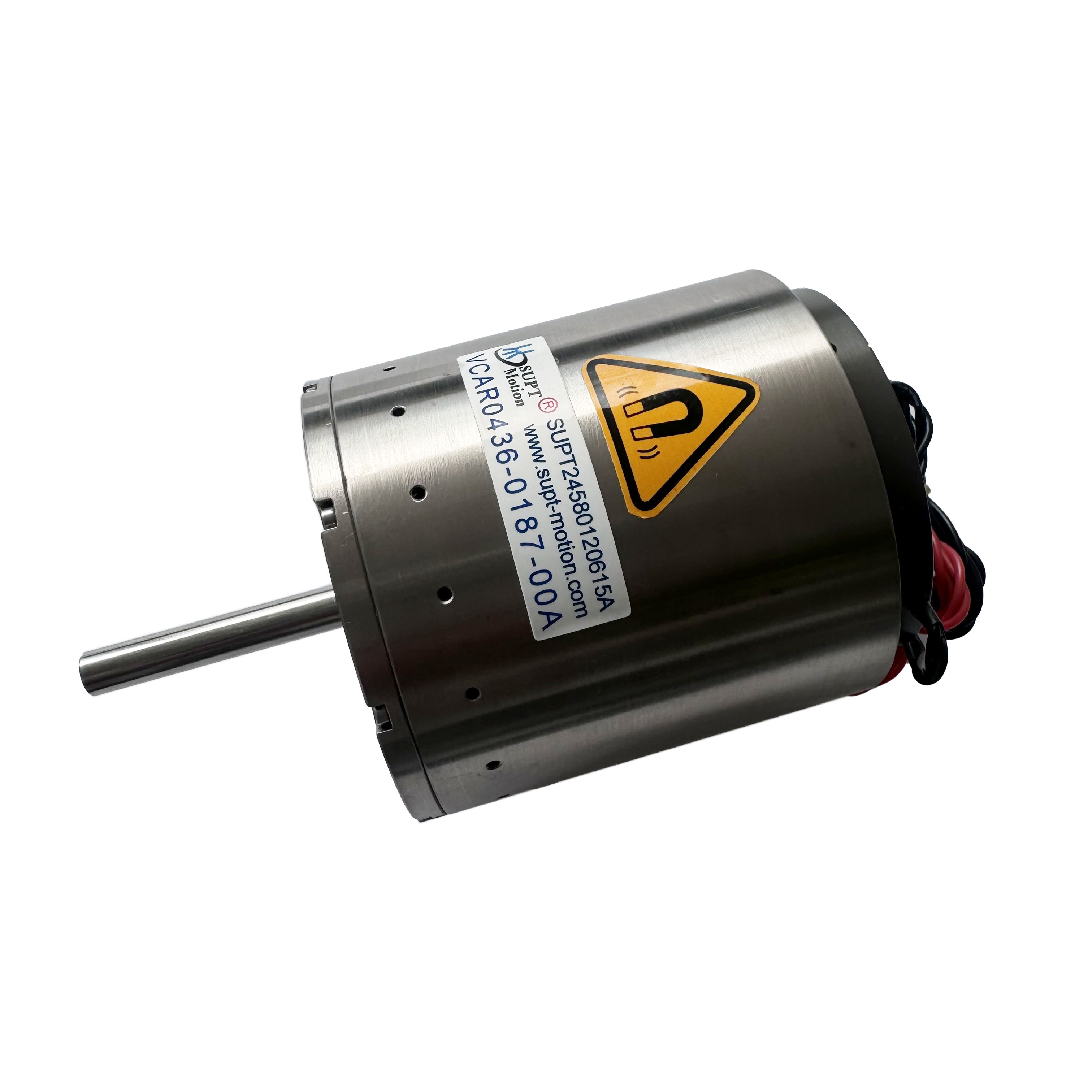High Frequency Response Linear Voice Coil Motor Without Cogging Effect For Valve Control