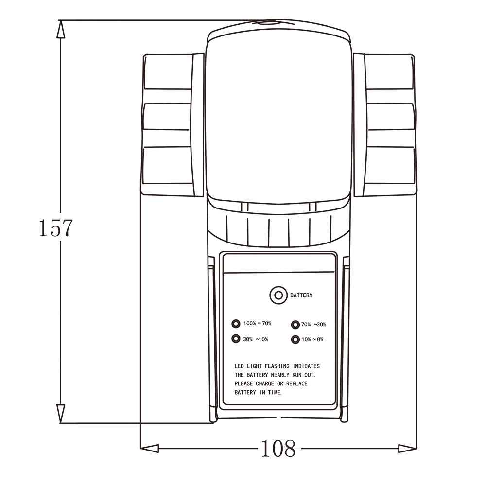 Material Handling Forklift IP54 Traction Switch Tiller Head