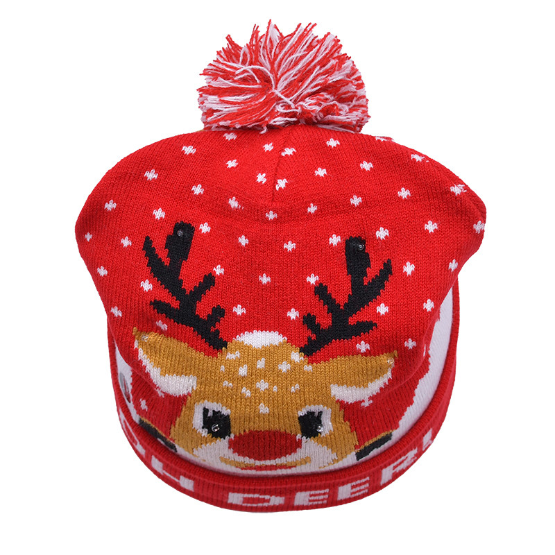 Unisex Winter Beanie Hats With Embroidery Pattern For Cold Season