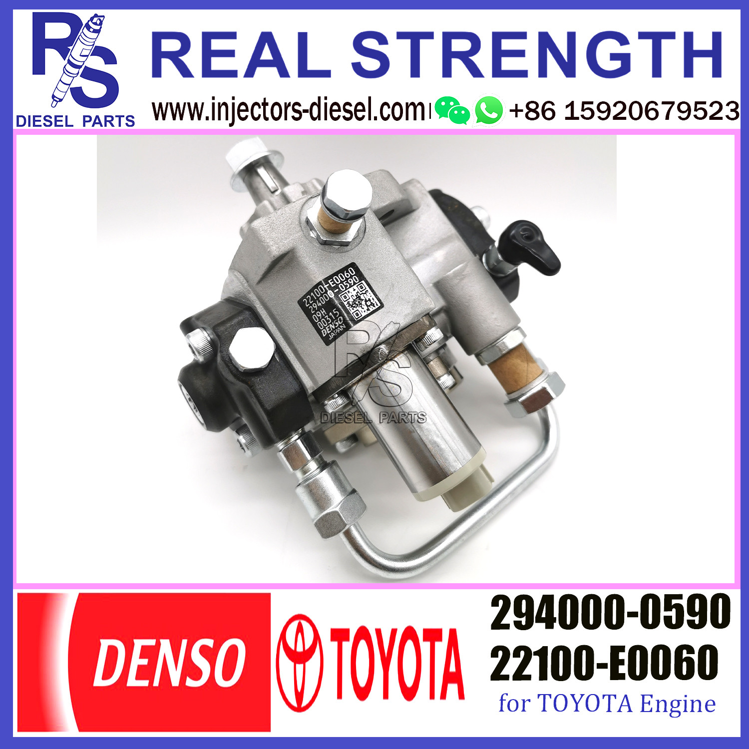 DENSO HP3 Common Rail Fuel Injection Pump 294000-0590 294000-0591 For HINO N04C engine 22100-E0060 22100-E0061