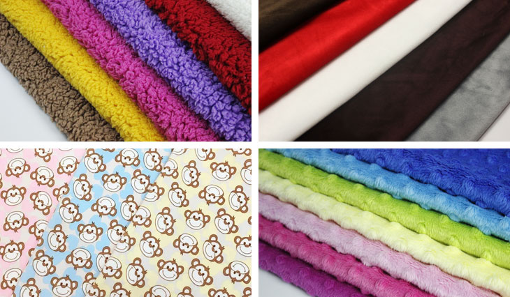 super soft velboa 100 polyester velour fabric hot sale plush fabric for plush soft toy