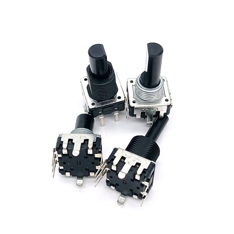 ISO EC12 Rotary Knob 5mA Dual Concentric Rotary Encoder With Push Button