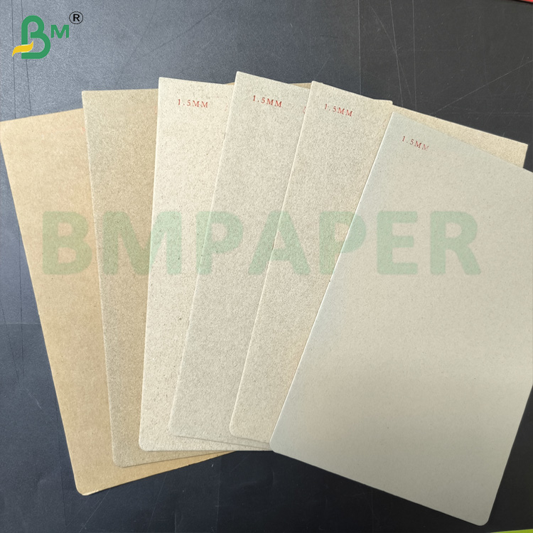 Ultra Stiffness 2.0mm Black Color White Color Laminated Board With Grey Back
