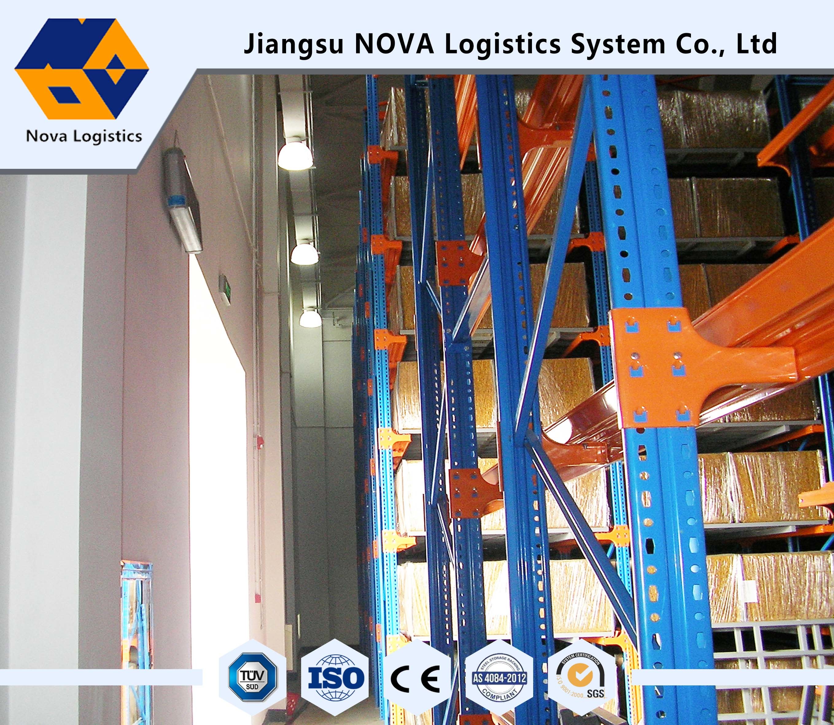 ISO, CE Guaranteed Warehouse Storage Drive In Rack , Structural Pallet Racking